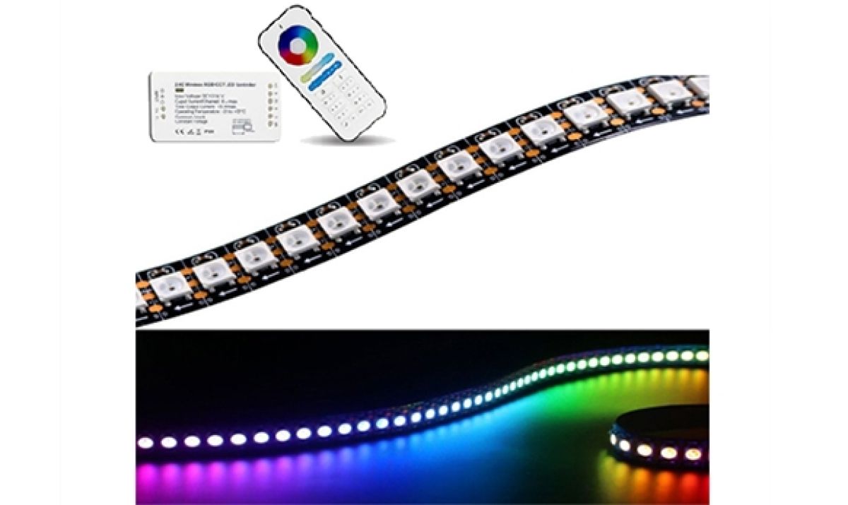 Magic LED tape (5050 RGB+IC)