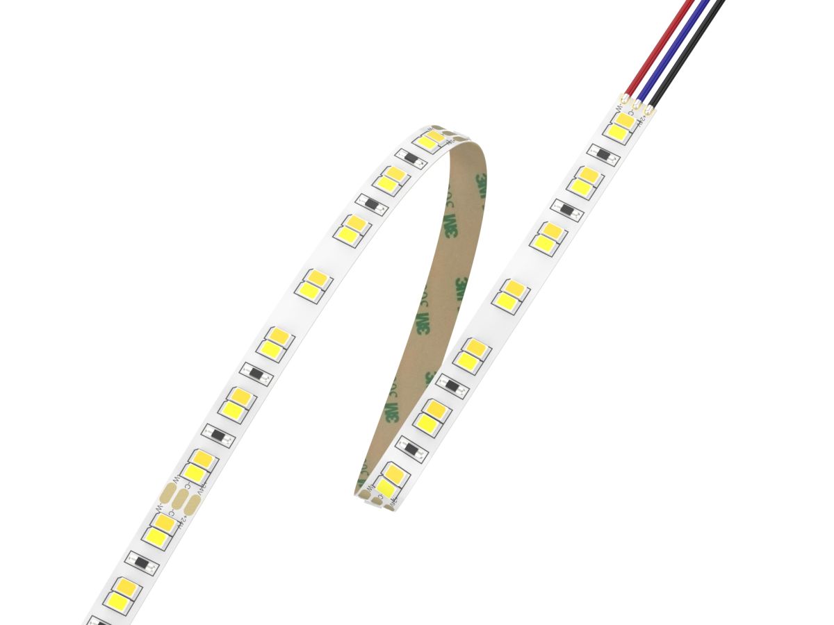 Color temperature adjustable white light strip (2835 double white)