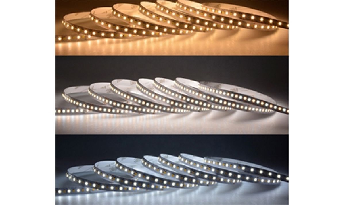 Color temperature adjustable white light strip (2835 double white)